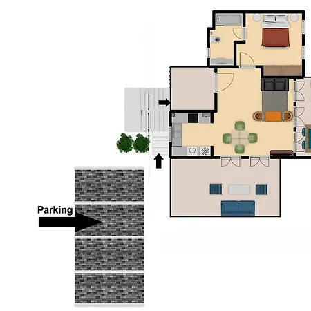 Bright With Shared Pool In Aphrodite Hills Apartment